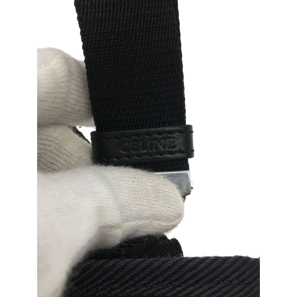 Celine Pouch Polyester Plain Black - image 4